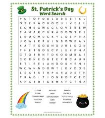 The old crossword maker doesn't allow all of the new features like cool fonts, adding images, shadows, special colors, and much more coming in the furture like saving. St Patrick S Day Word Search Free Printable Worksheet
