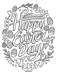 5 Free Printable Easter Coloring Pages For Adults That Will Relieve Holiday Stress Free Easter Coloring Pages Easter Coloring Pages Easter Coloring Sheets