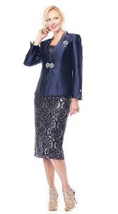 Navy Gold Sizes 8 24 Women Church Suits Womens Dress Suits Fashion