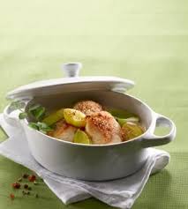 Recette Cassolette De Saint Jacques Sur Lit De Poireaux 750g Recette Cassolette Recette Entree Chaude Cassolette De Saint Jacques