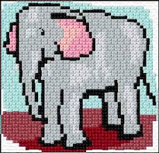 Free download elephant cross stitch patterns. Ann Logan 10 Free Patterns Online Elephant 991