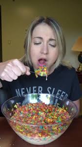 THE FRUITY PEBBLES CEREAL CHALLENGE 12LB Bowl of Cereal Part 2  #KatinaEatsKilos #mukbang #mukbangvideo #fyp #asmr #asmrvideo #asmrsounds  #foodlover #food #megaroll #FRUITY #PEBBLES #CEREAL #Bowl