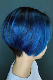 But the semi permenant dye will fade away after washing hair for 8 times so that the blue reflection will fade away. 55 Tasteful Blue Black Hair Color Ideas To Try In Any Season