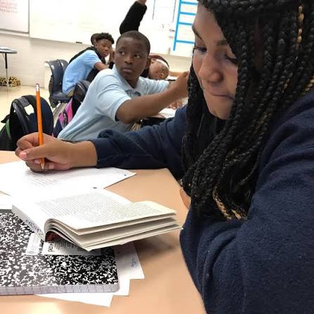 Girl Studying