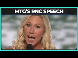 WATCH: Marjorie Taylor Greene's CRINGEY RNC Speech