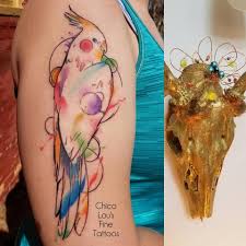 Call today to book your next appointment. Watercolor Parrot By Chico Lou S Fine Tattoos Shop In Athens Georgia Ga Artist Sara Fogle Tattoos Sleeve Tattoos Watercolor