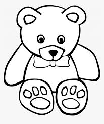 Bear coloring pages for adults. Adult Cute Teddy Bear Coloring Pages Clip Art Black Clipart Black And White Hd Png Download Transparent Png Image Pngitem