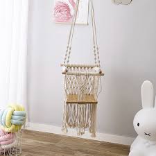 You need a lot of it to make sure your child can swing safely and have a lot of fun. Elegance Tassels Kids Swing Solid Wood Woven Rope Children Indoor Toy Room Decor Best Gift For Princess Girls Boys Toddlers Baby Toy Swings Aliexpress