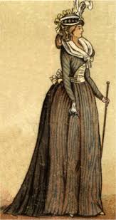La silhouette des femmes qui les portaient semblait une grande cloche avec une très petite taille et de larges hanches. Costume Au Xviiie Siecle Wikipedia