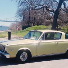 Image result for Soft Yellow 1966 Barracuda