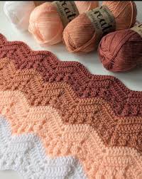 The blanket I'm making so far.