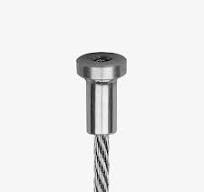 Tailor-made end cap and cable for industrial use