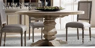 Round Oval Tables Rh