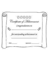 Certificate Of Achievement Printable Black White Certificate Of Achievement Certificate Of Achievement Template Bible Lessons For Kids