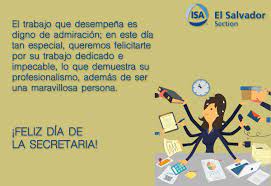 Portal allende #56, colonia centro santa clara del cobre 61800. Isa El Salvador Sur Twitter Feliz Dia De La Secretaria