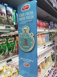 Magnolia Start Fresh Finish Fresh Shelf Banner Retail Design Display Store Signage Point Of Purchase