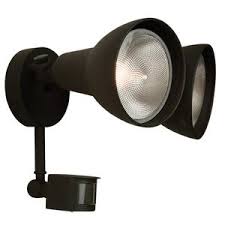 Exterior Bullet And Flood Lighting 10 3 4 Exterior Covered Flood Light With Photocell Motion Detection In Matte Black Craftmade Z402pm Tb