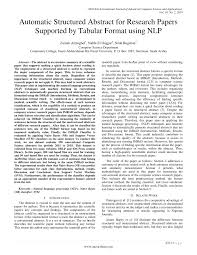 Th e introduction supplies the research question or study objective as well as background explaining why 20.10.2020 · not only examples of imrad papers, you could also find another paper example such as imrad sample, imrad method, imrad. Pdf Automatic Structured Abstract For Research Papers Supported By Tabular Format Using Nlp