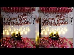 Gifts for life's special events! Surprise Birthday Party Decoration At Home For Husband Rose Gold Balloons In 2021 Surprise Birthday Party Decorations Birthday Surprise Party 40th Birthday Balloons