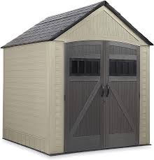 Amish yard will help you create a backyard space you will be proud of. Amazon Com Rubbermaid Outdoor Storage Shed 7x7 Roughneck Garden Outdoor