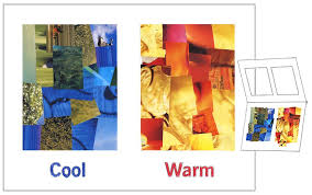Art Projects For Kids Warm And Cool Collage Billedkunst Selvportraet
