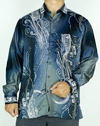 Agent dropship baju batik malaysia any inquiry please pm me for details. Cy B082 Kemeja Batik Lelaki Shirt Malaysia Vintage Satin