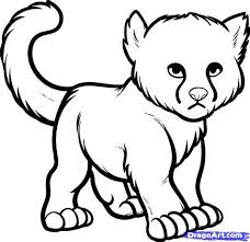 Cheetahs are the coolest animals on this planet, they're so fast and look awesome! Cute Baby Cheetah Drawing Easy How To Draw A Cheetah Draw This Cute Cheetah By Following This Drawing Lesson Subscribe