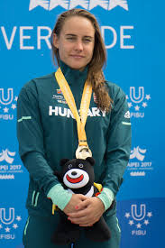 Olasz anna negyeddikként ért célba a női nyíltvízi úszók 10 kilométeres versenyszámában. Olasz Anna Aranyermes Az Universiaden Magyar Uszo Szovetseg