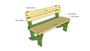 Here's how to build it: Simple Garden Bench Plans Free Garden Plans How To Build Garden Projects