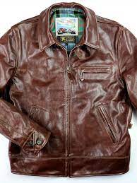 Aero Original Hercules In Tobacco Badalassi Leather Jacket Jackets Workout Jacket