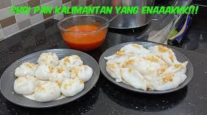 Bahan kulit 150 gr tepung beras 2 sdm tepung tapioka 1/2 sdt garam 250 ml air 1 sdm minyak goreng. Choi Pan Kalimantan Enak Bangeeettt Youtube