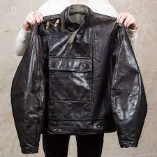 Second Sunrise Archive Vintage 1950 S Swedish Army M 1954 Dispatch Riders Leather Jacket Swedish Army Leather Jacket Jackets