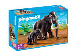 Amazon Com Woolly Mammoth With Baby William Age 4 Playmobil Wooden Baby Toys Wooly Mammoth