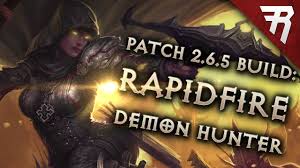 Diablo 3 demon hunter build guides. Diablo 3 Season 21 Demon Hunter Lon Rapid Fire Build Guide Patch 2 6 9 Torment 16 Youtube