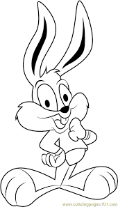 Hundreds of free spring coloring pages that will keep children busy for hours. Buster Bunny Coloring Page For Kids Free Animaniacs Printable Coloring Pages Online For Kids Coloringpages101 Com Coloring Pages For Kids