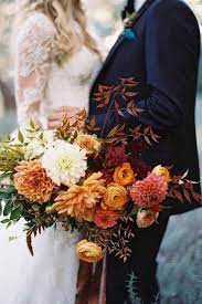 Check spelling or type a new query. 50 Fall Wedding Bouquets For Autumn Brides Fall Wedding Color Palette Bridal Bouquet Fall Fall Wedding Bouquets