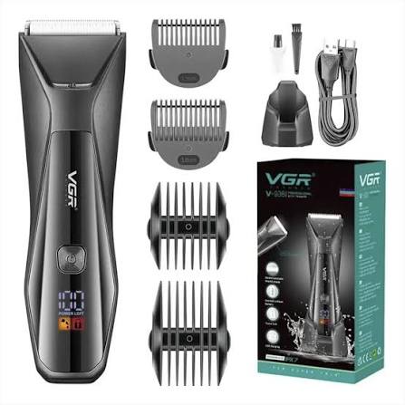 exito.com | Máquina Cortar Pelo Corporal Íntima Vgr V 938 Luz Led Ipx7 Color Negro