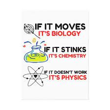 Science Biology Chemistry Physics Canvas Print Zazzle Com In 2021 Biology Quote Science Biology Physics Poster