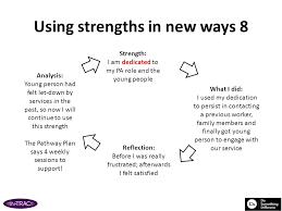 Is your mind constantly challenging the status quo and looking for a better way? Using Strengths In New Ways As Part Of A 2 Day Training Course Spread Over 2 Weeks Staff From Young Peoples Social Care Teams Were Asked To Use Their Ppt Download