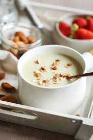Creme Anglaise Vegan A L Amande Chefnini Creme Anglaise Lait D Amande Recette Lait Vegan