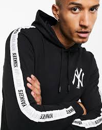 Manufacturers of quality headwear and apparel for over 100 years. New Era Mlb New York Yankees Hoodie With Taping In Black Asos