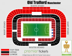 curious arsenal seating chart old trafford detailed seating