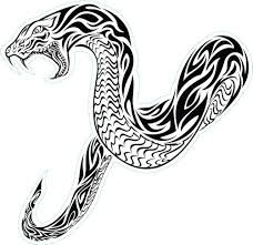 Ships from and sold by amazon.com. Tribal Snake Tattoo Drawing Peepsburgh