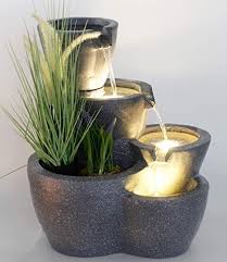 Arnusa Botana Fontaine De Jardin Avec Eclairage Anthracite Fontaine Fontaines Exterieures En 2020 Fontaine De Jardin Fontaine Exterieur Entree De Maison Exterieur