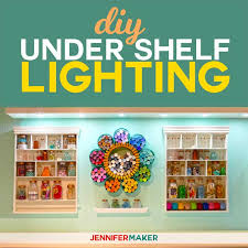How To Install Under Shelf Lighting Easy Cheap Jennifer Maker