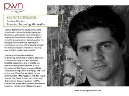 EVENT: Joshua Becker