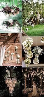 Outdoor Wedding Hanging Decoration Ideas Hanging Wedding Decorations Outdoor Wedding Decorations Rustic Wedding Decor