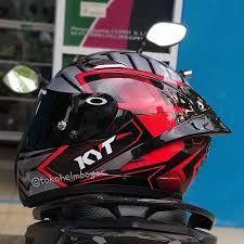 Toko Helm Bogor Su Instagram Kyt Falcon Armour Red Flo Flat Visor Dark Smoke Spo In 2020 Motorcycle Helmet Design Cool Motorcycle Helmets Custom Bike Helmets