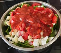 Stangenbohnen Taze Fasulye Turkische Rezepte In 2020 Turkisches Essen Rezepte Stangenbohnen Gemusegerichte