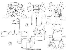 Animalitos Para Colorear Munequitos Para Colorear Recortables Para Imprimir